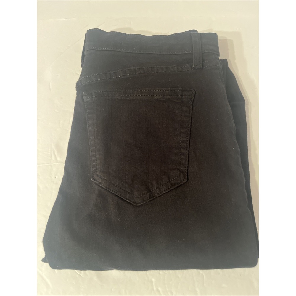 Topshop Jamie Women Black Distressed Skinny Jeans 30x30